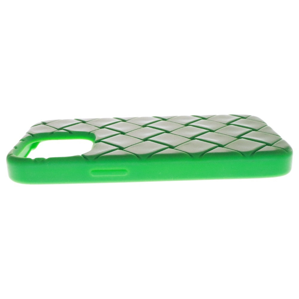 BOTTEGA VENETA(ボッテガヴェネタ) イントレチャート ラバーシリコンiPhone 14Pro ケース スマホケース グリーン 789836V0EY03708