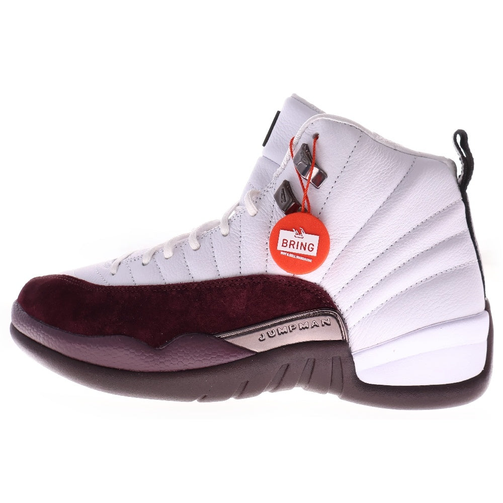 NIKE(ナイキ) ×A Ma Mani?re WMNS AIR JORDAN12 RETRO SP DV6989-100 アママニエール ハイカットスニーカー シューズ ホワイト US8.5/25.5cm