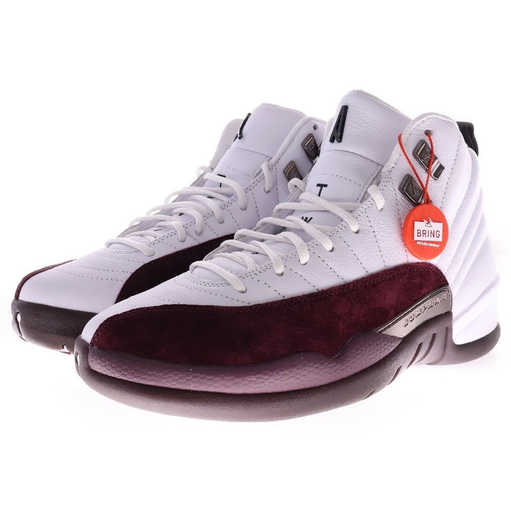 NIKE(ナイキ) ×A Ma Mani?re WMNS AIR JORDAN12 RETRO SP DV6989-100 アママニエール ハイカットスニーカー シューズ ホワイト US8.5/25.5cm