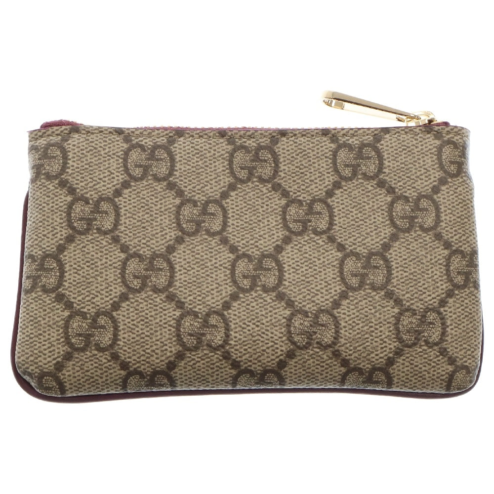 GUCCI(グッチ) GGスプリーム キャット ディテール キーケース ベージュ 818768