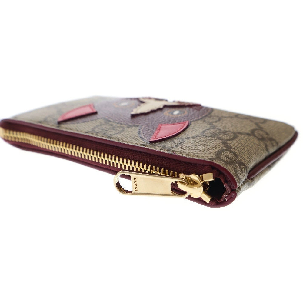 GUCCI(グッチ) GGスプリーム キャット ディテール キーケース ベージュ 818768