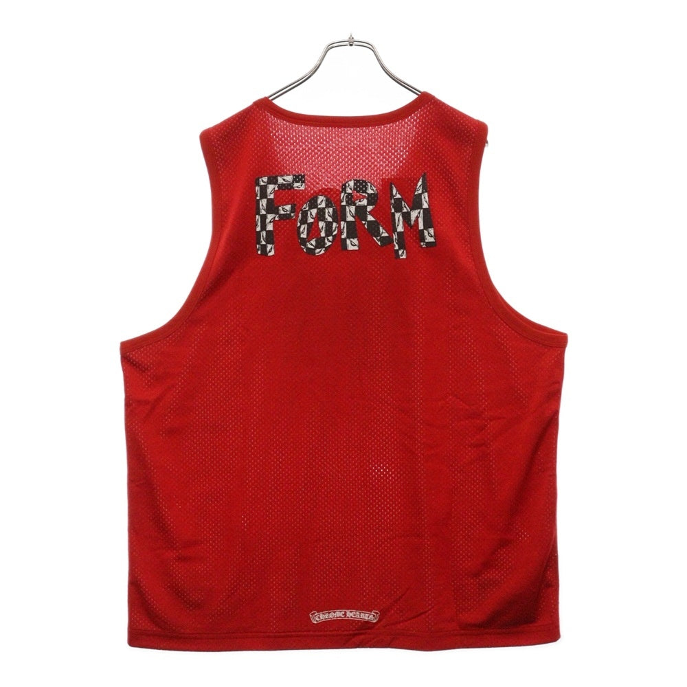 CHROME HEARTS(クロムハーツ) MATTY BOY PPO FORM TEAM MESH WARM UP JERSEY MATTYBOY プリントメッシュタンクトップ
