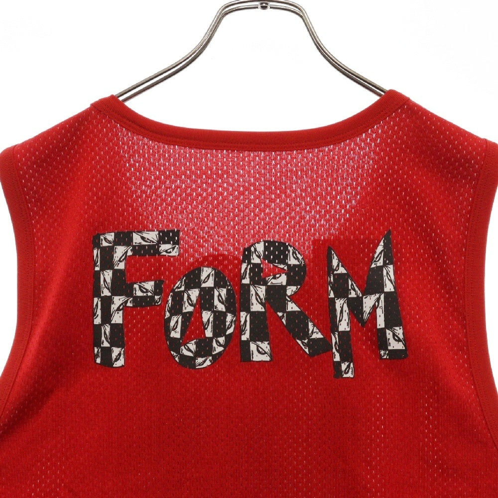 CHROME HEARTS(クロムハーツ) MATTY BOY PPO FORM TEAM MESH WARM UP JERSEY MATTYBOY プリントメッシュタンクトップ