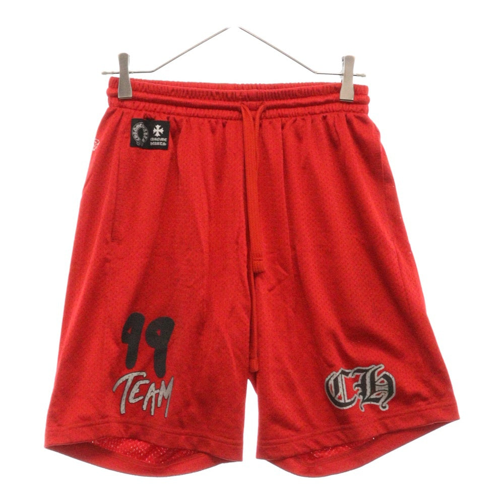 CHROME HEARTS(クロムハーツ) MATTY BOY PRO FORM TEAM MESH VARSITY SHORTS プリントメッシュハーフパンツ