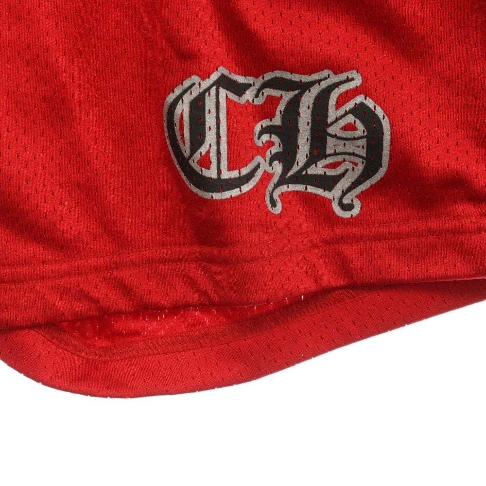 CHROME HEARTS(クロムハーツ) MATTY BOY PRO FORM TEAM MESH VARSITY SHORTS プリントメッシュハーフパンツ
