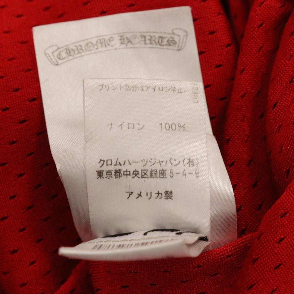 CHROME HEARTS(クロムハーツ) MATTY BOY PRO FORM TEAM MESH VARSITY SHORTS プリントメッシュハーフパンツ