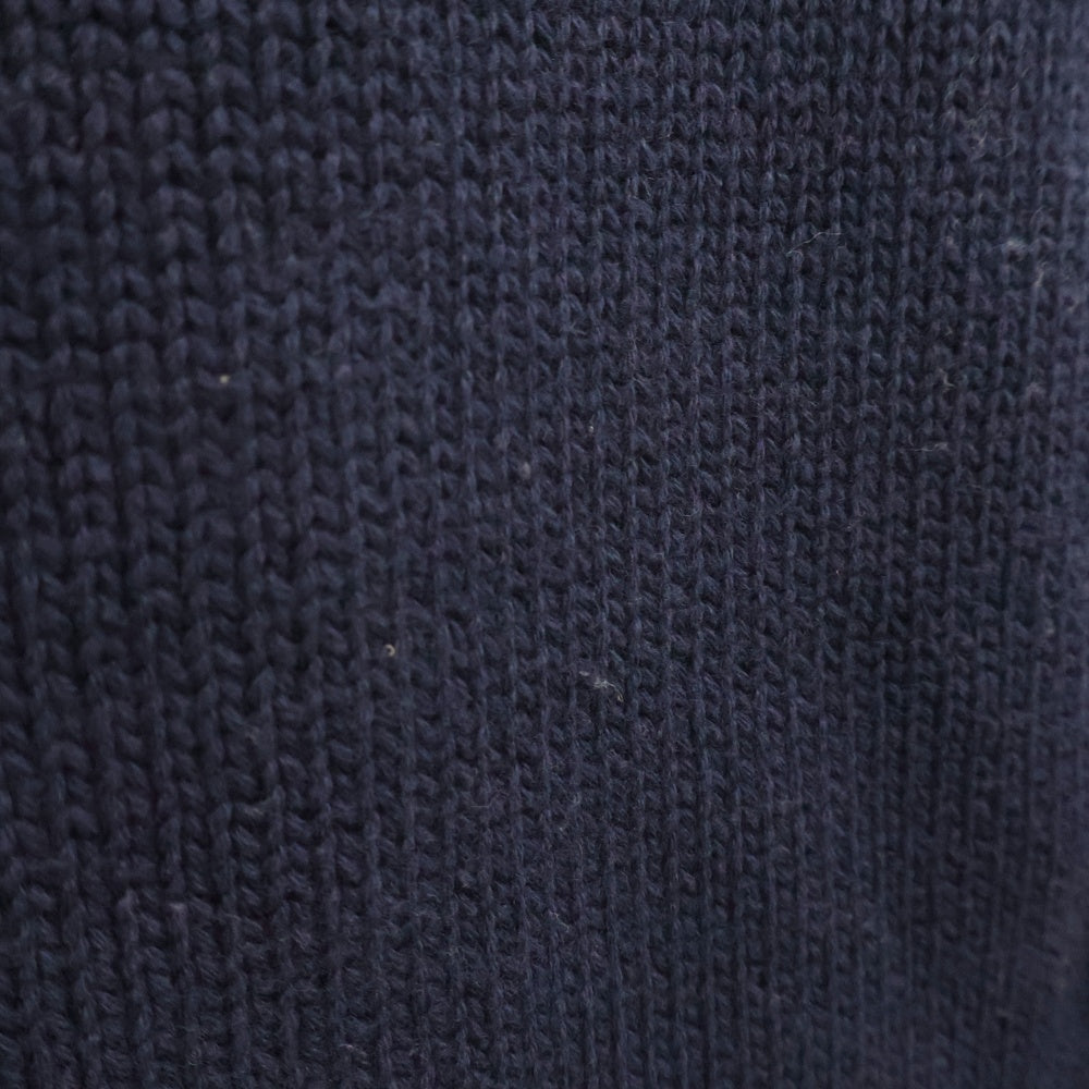POLO RALPH LAUREN(ポロラルフローレン) COTTON FULL ZIP SWEATER コットンフルジップセーター ニット ポニー刺繍 ネイビー CWPOSWEY6820537