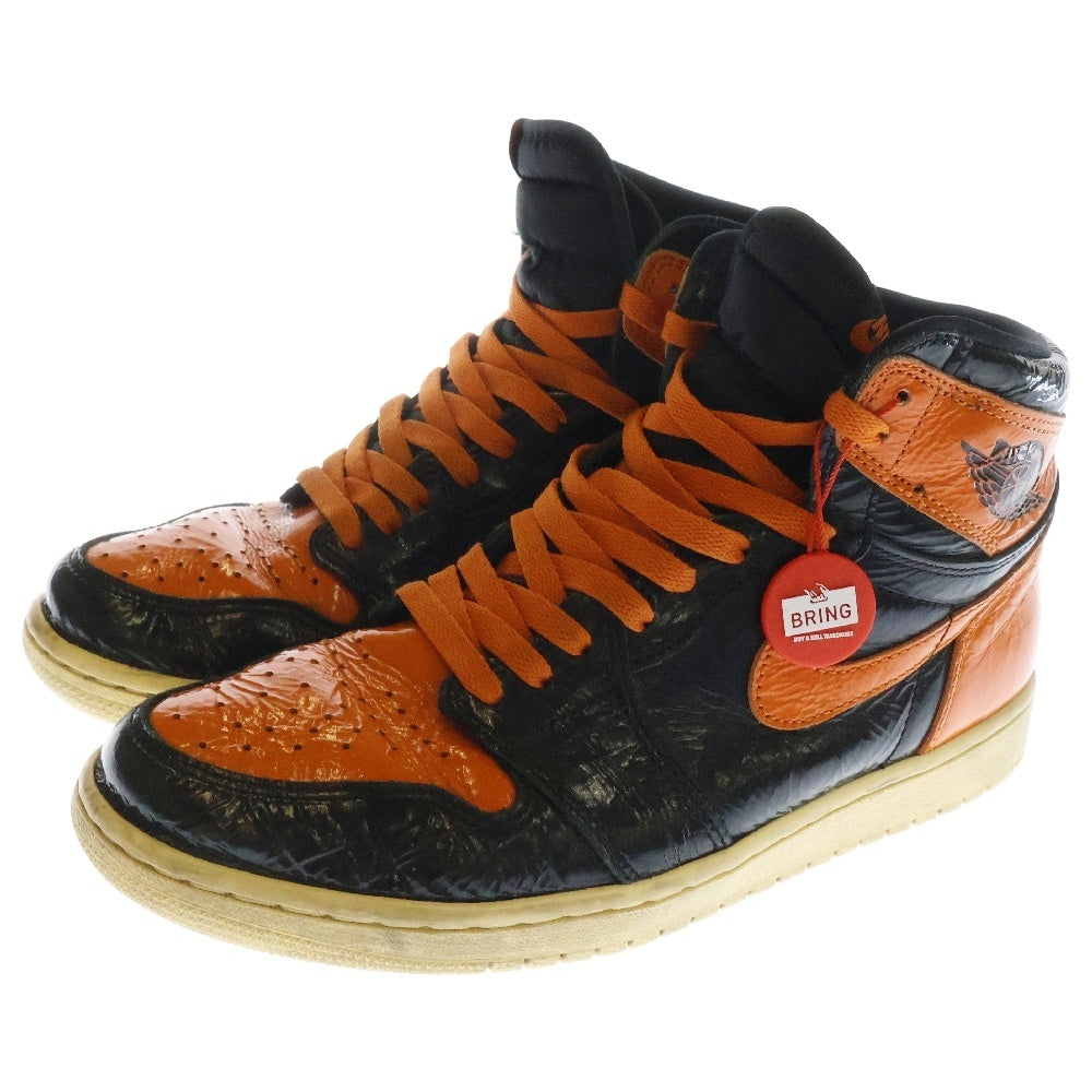 NIKE(ナイキ) AIR JORDAN 1 RETRO HIGH OG SHATTERED BACKBOARD 3.0 555088-028 エアジョーダン1 シャッタードバックボード3.0 ハイカットスニーカー シューズ US8/27cm
