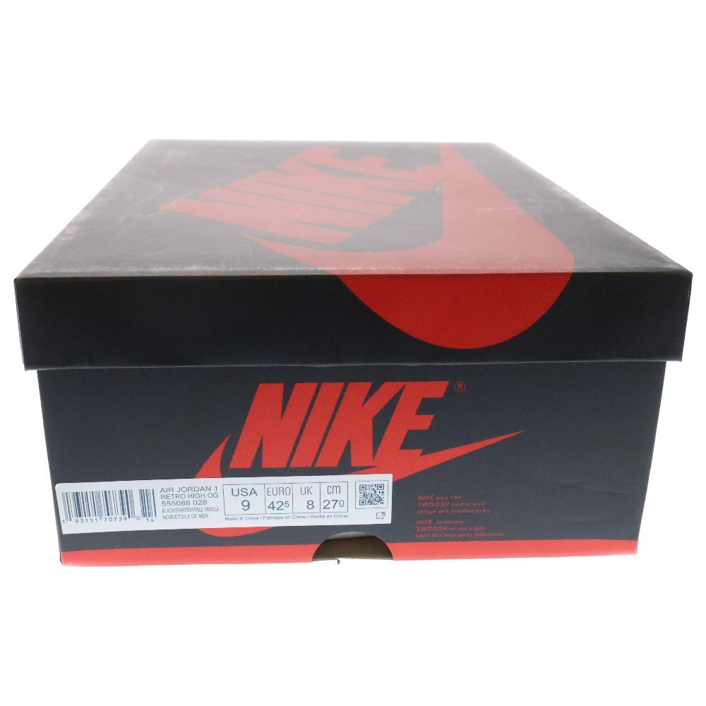 NIKE(ナイキ) AIR JORDAN 1 RETRO HIGH OG SHATTERED BACKBOARD 3.0 555088-028 エアジョーダン1 シャッタードバックボード3.0 ハイカットスニーカー シューズ US8/27cm
