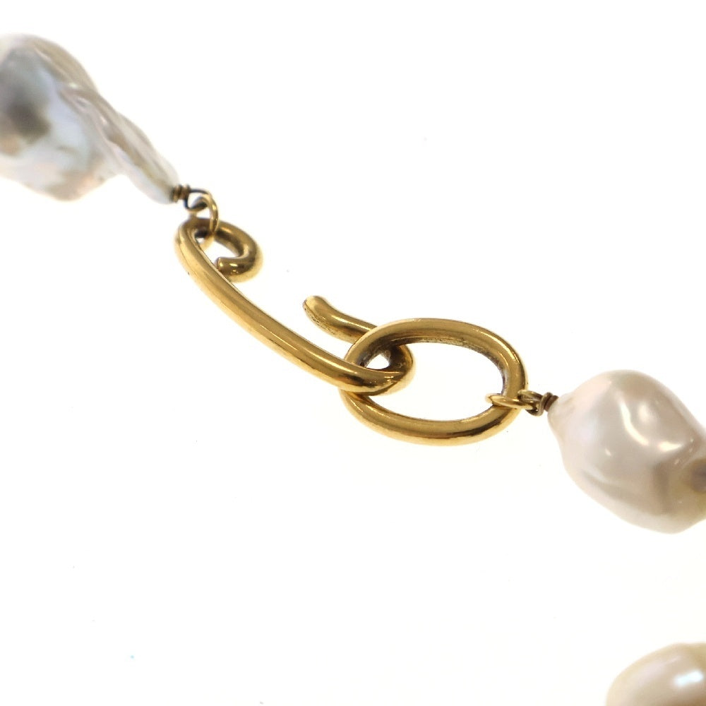 JIL SANDER(ジルサンダー) PEARL NECKLACE パールネックレス ゴールド/ホワイト J11UU0013 J12016