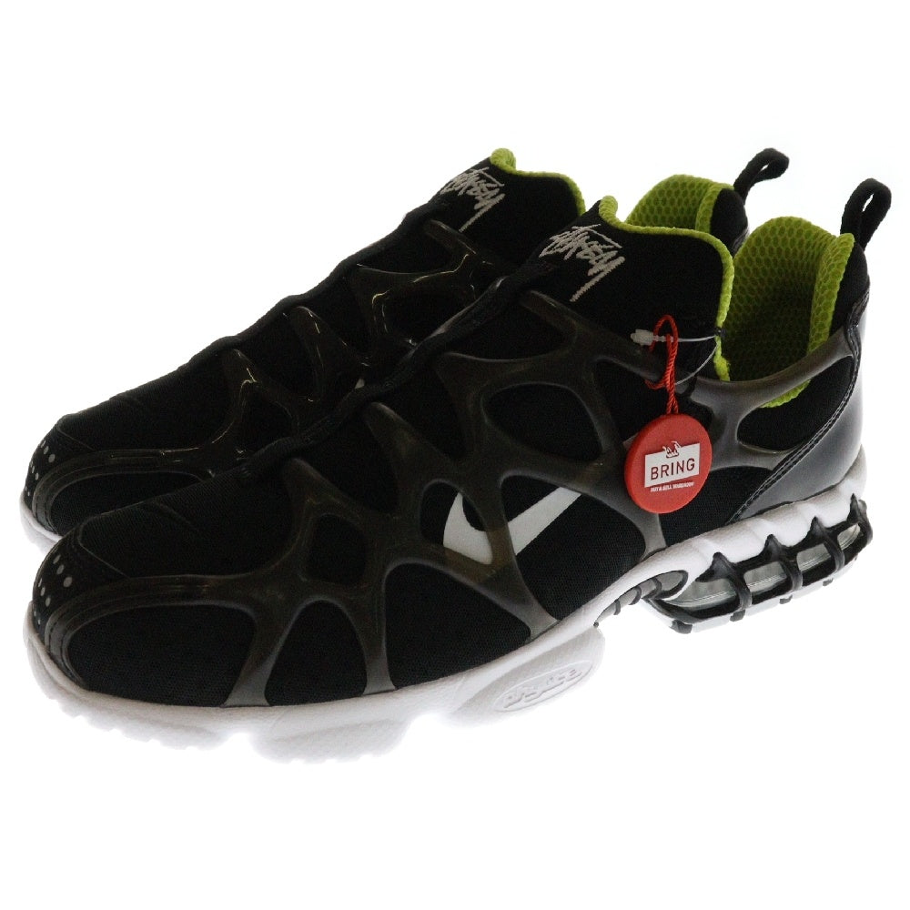 NIKE(ナイキ) ×STUSSY AIR ZM SPIRIDON KK CJ9918-001 ステューシー エアズーム スピリドン ローカットスニーカー シューズ ブラック US9/27cm