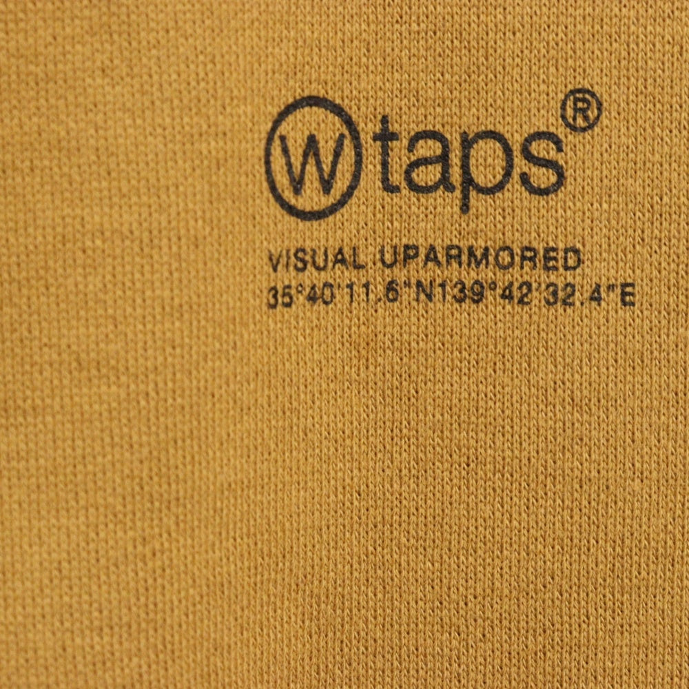 WTAPS(ダブルタップス) 21AW OG Screen Sweat バックロゴプリントスウェットトレーナー ブラウン