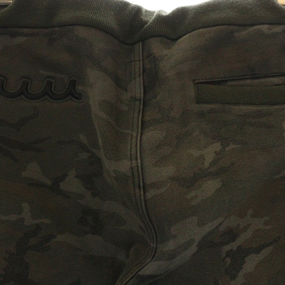 AKM(エーケーエム) ×muta 8 LOGO SWEAT PANTS ムータ 8ロゴ刺繍スウェットパンツ カモフラ カーキ J044