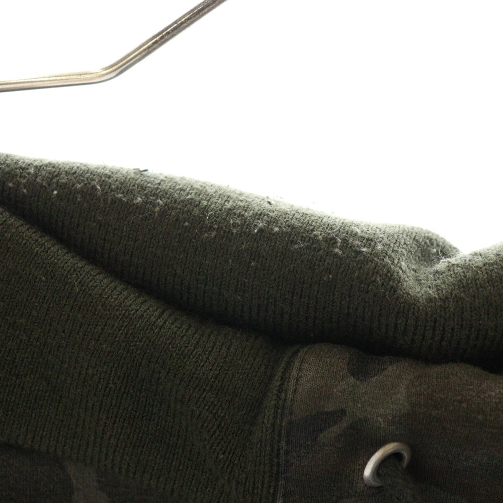 AKM(エーケーエム) ×muta 8 LOGO SWEAT PANTS ムータ 8ロゴ刺繍スウェットパンツ カモフラ カーキ J044