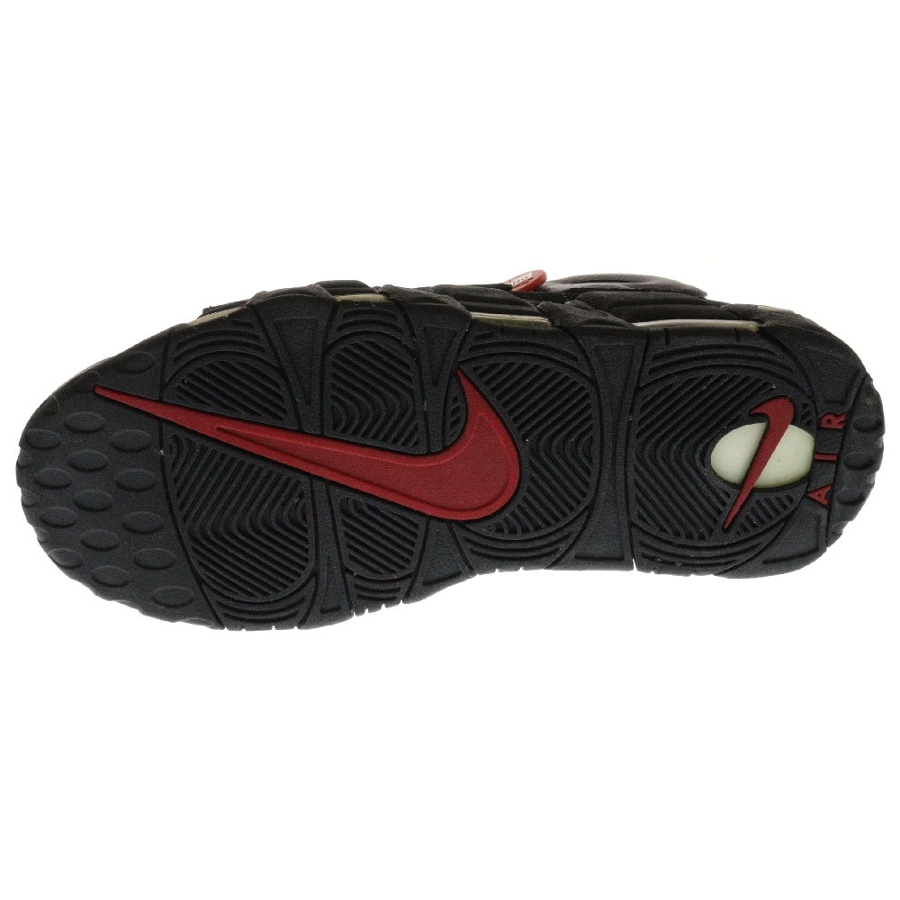 NIKE(ナイキ) ×SUPREME AIR MORE UPTEMPO 902290-001 シュプリーム エアモアアップテンポ モアテン ハイカットスニーカー ブラック US9/27cm