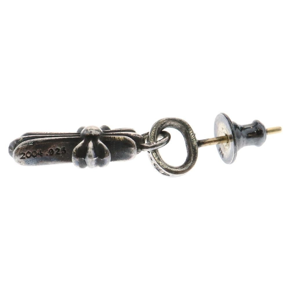 CHROME HEARTS(クロムハーツ) BBY F PPRCHN ベイビーファットクロス ドロップピアス シルバー BCA090