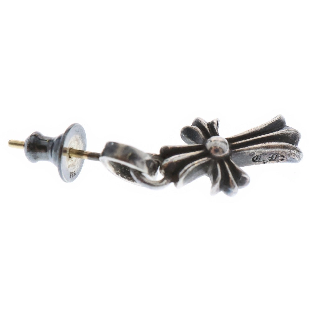 CHROME HEARTS(クロムハーツ) BBY F PPRCHN ベイビーファットクロス ドロップピアス シルバー BCA090