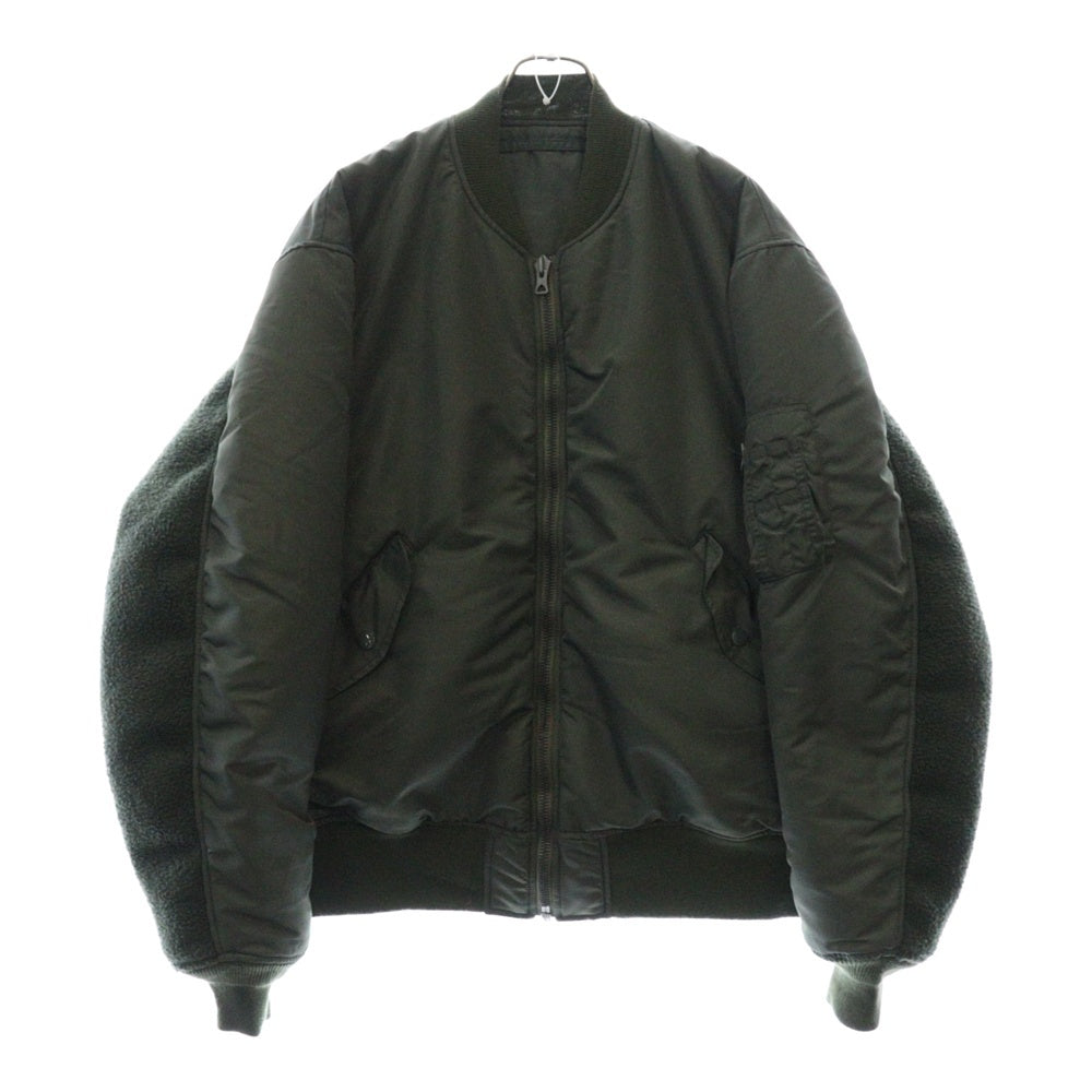 UNUSED(アンユーズド) 24AW ×Buzz Rickson's MA-1 type jacket US2443 ×バズリクソンズ リバ‐ーシブル ボンバージャケット グリーン