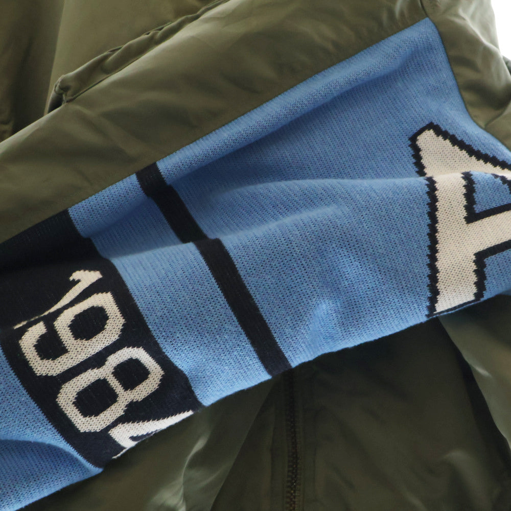 SAINT MICHAEL(セントマイケル) 24AW MA-1 DAMAGE 再構築ダメージ加工フライトジャケット カーキ SM-YS1-0000-064