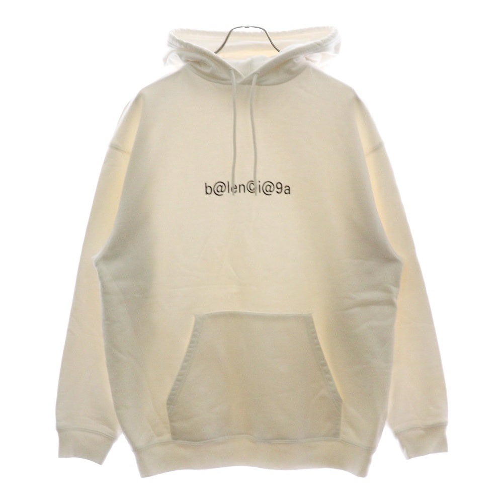 BALENCIAGA(バレンシアガ) 20SS シンボリックロゴオーバーサイズスウェットパーカー フーディー ブラック 570811 TIV51