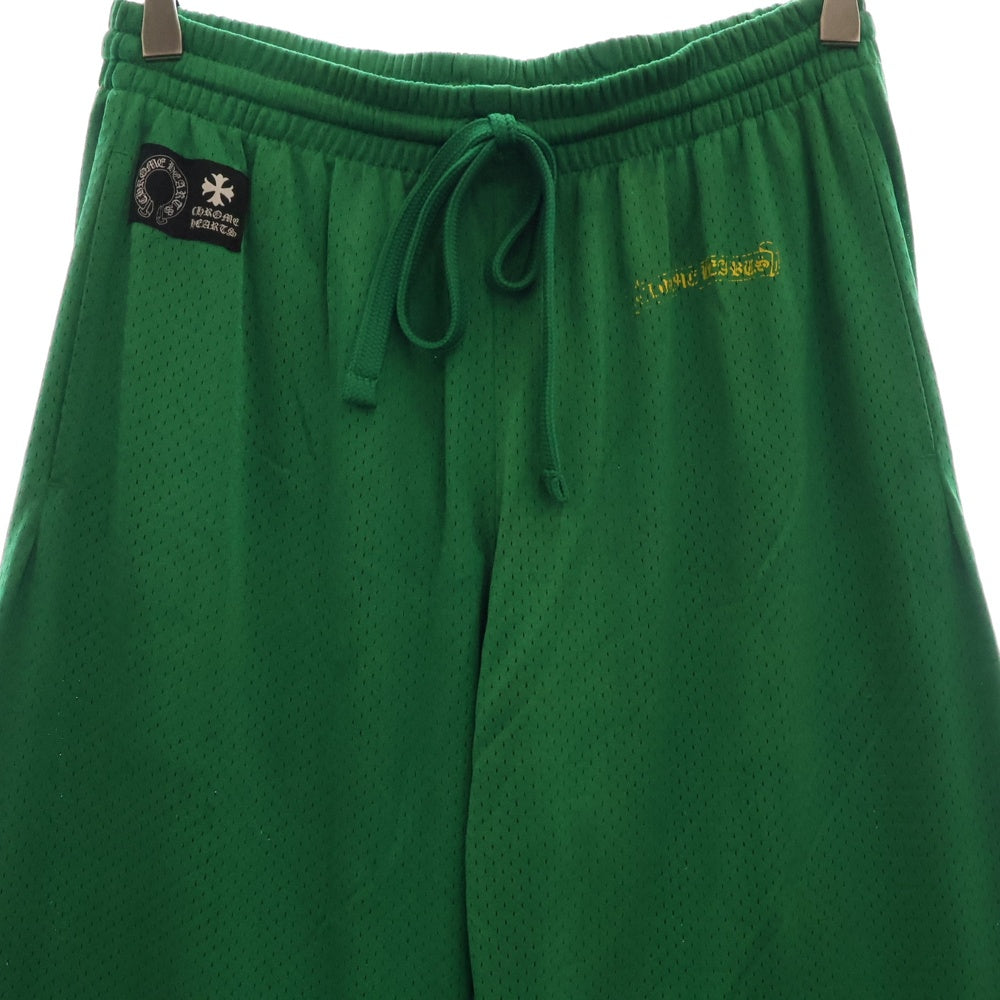 CHROME HEARTS(クロムハーツ) ×MATTY BOY MESH PANTS マッティボーイ CHロゴプリント メッシュパンツ グリーン