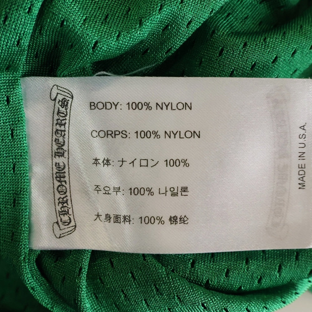 CHROME HEARTS(クロムハーツ) ×MATTY BOY MESH PANTS マッティボーイ CHロゴプリント メッシュパンツ グリーン