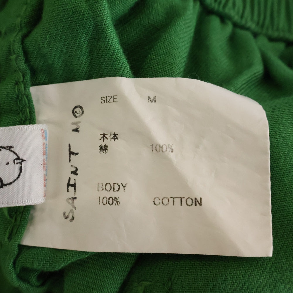 SAINT MICHAEL(セントマイケル) EASY SHORTS CREATION イージーショーツ ショートパンツ グリーン SM-YS8-0000-056