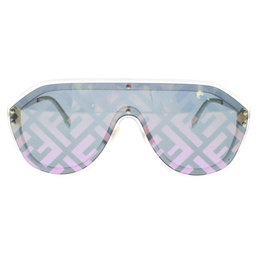 FENDI(フェンディ) ファビュラス ズッカ柄 サングラス 眼鏡 アイウェア シルバー M0039