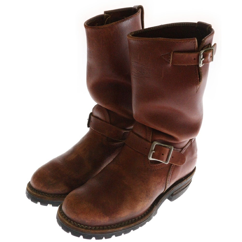 Wesco(ウエスコ) The Boss スムースレザー エンジニアブーツ レッドウッド RW7700100