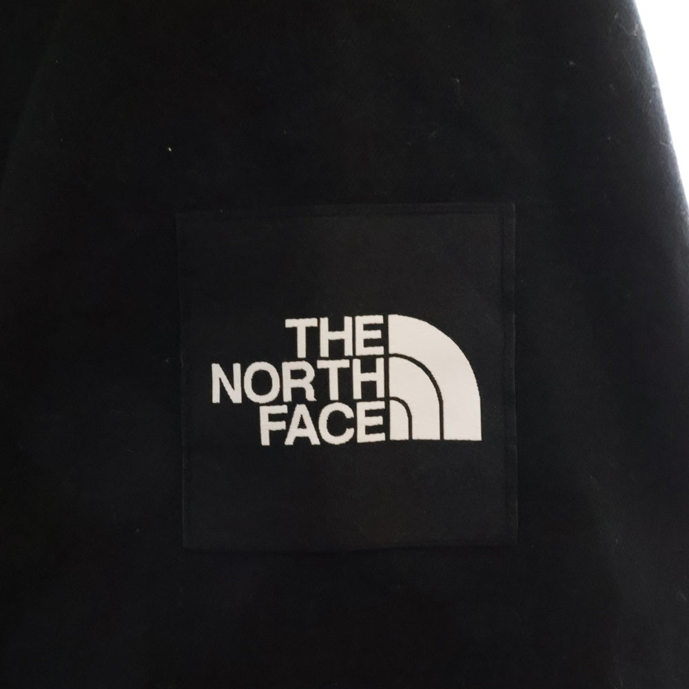 THE NORTH FACE(ザノースフェイス) VILAN COTTON BLOUSON フロントロゴ刺繍ジップアップブルゾンジャケット ブラック NJ3BP05J