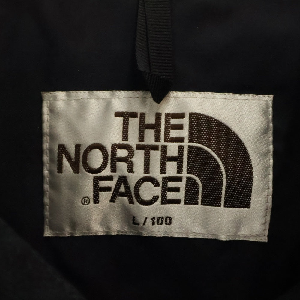 THE NORTH FACE(ザノースフェイス) VILAN COTTON BLOUSON フロントロゴ刺繍ジップアップブルゾンジャケット ブラック NJ3BP05J
