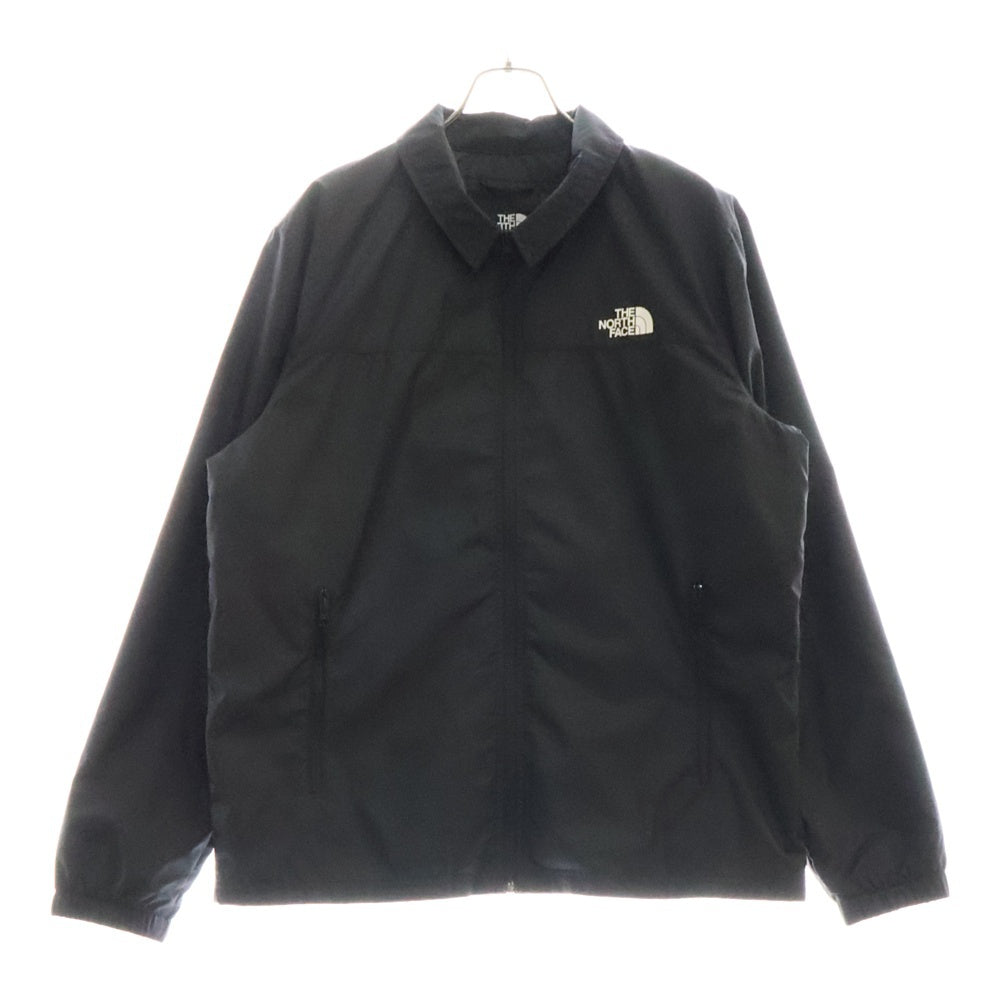THE NORTH FACE(ザノースフェイス) BACK LOGO NYLON COACH JACKET バックロゴナイロンコーチジャケット ブラック 721415