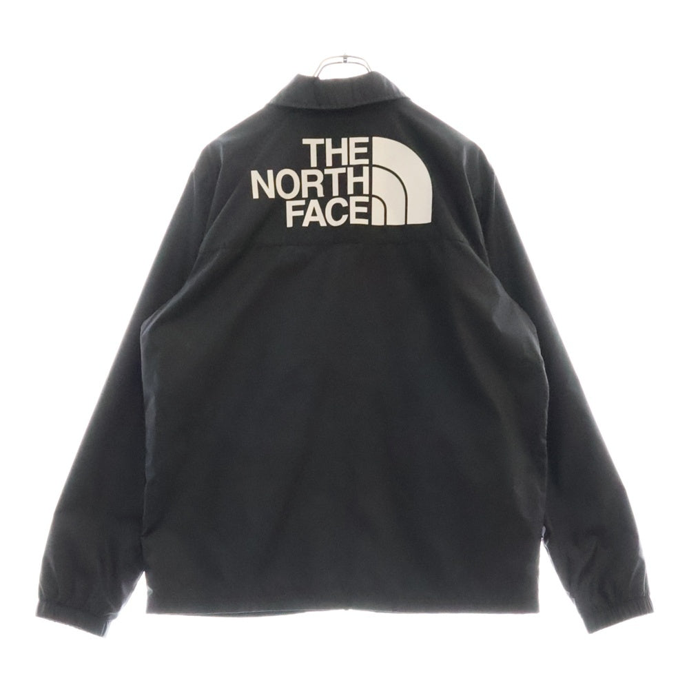 THE NORTH FACE(ザノースフェイス) BACK LOGO NYLON COACH JACKET バックロゴナイロンコーチジャケット ブラック 721415