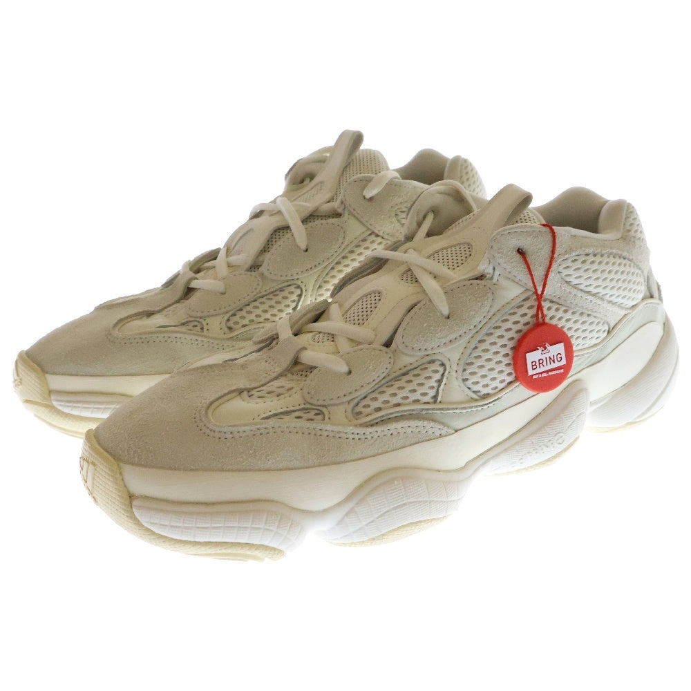 adidas(アディダス) 19SS YEEZY 500 BONE WHITE FV3573 イージー500 ボーンホワイト ローカットスニーカー ホワイト US10/28cm