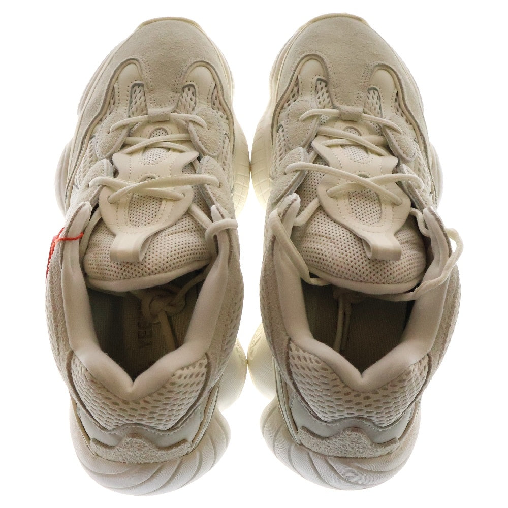 adidas(アディダス) 19SS YEEZY 500 BONE WHITE FV3573 イージー500 ボーンホワイト ローカットスニーカー ホワイト US10/28cm
