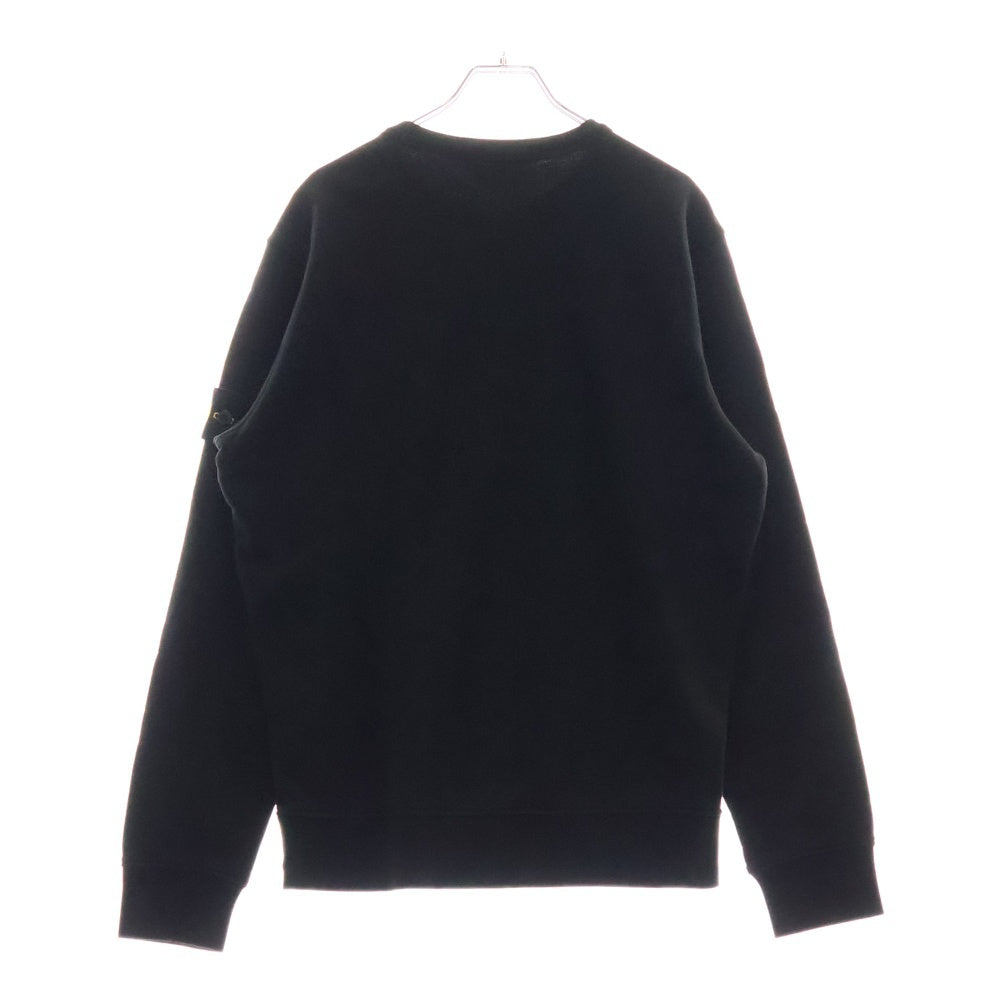 STONE ISLAND(ストーンアイランド) ZIPPER POCKET SWEAT SHIRTS ジッパーポケットスウェットトレーナー ブラック 721563151