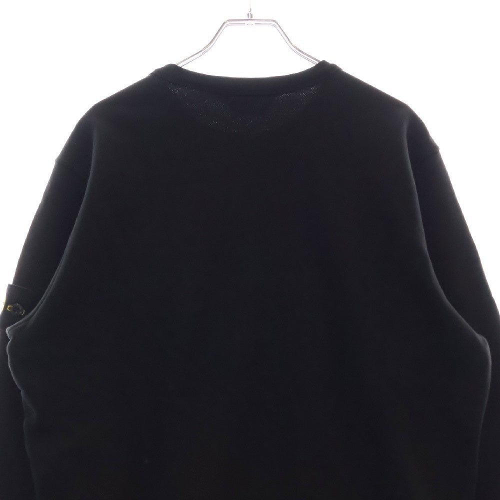 STONE ISLAND(ストーンアイランド) ZIPPER POCKET SWEAT SHIRTS ジッパーポケットスウェットトレーナー ブラック 721563151