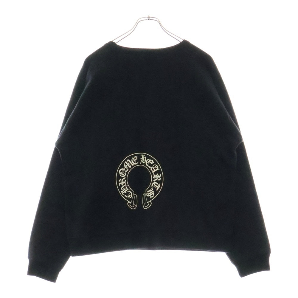 CHROME HEARTS(クロムハーツ) OLD LOGO SWTSHR オールドモデル ホースシューロゴ スウェットトレーナー ブラック