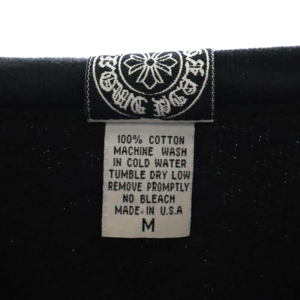 CHROME HEARTS(クロムハーツ) OLD LOGO SWTSHR オールドモデル ホースシューロゴ スウェットトレーナー ブラック