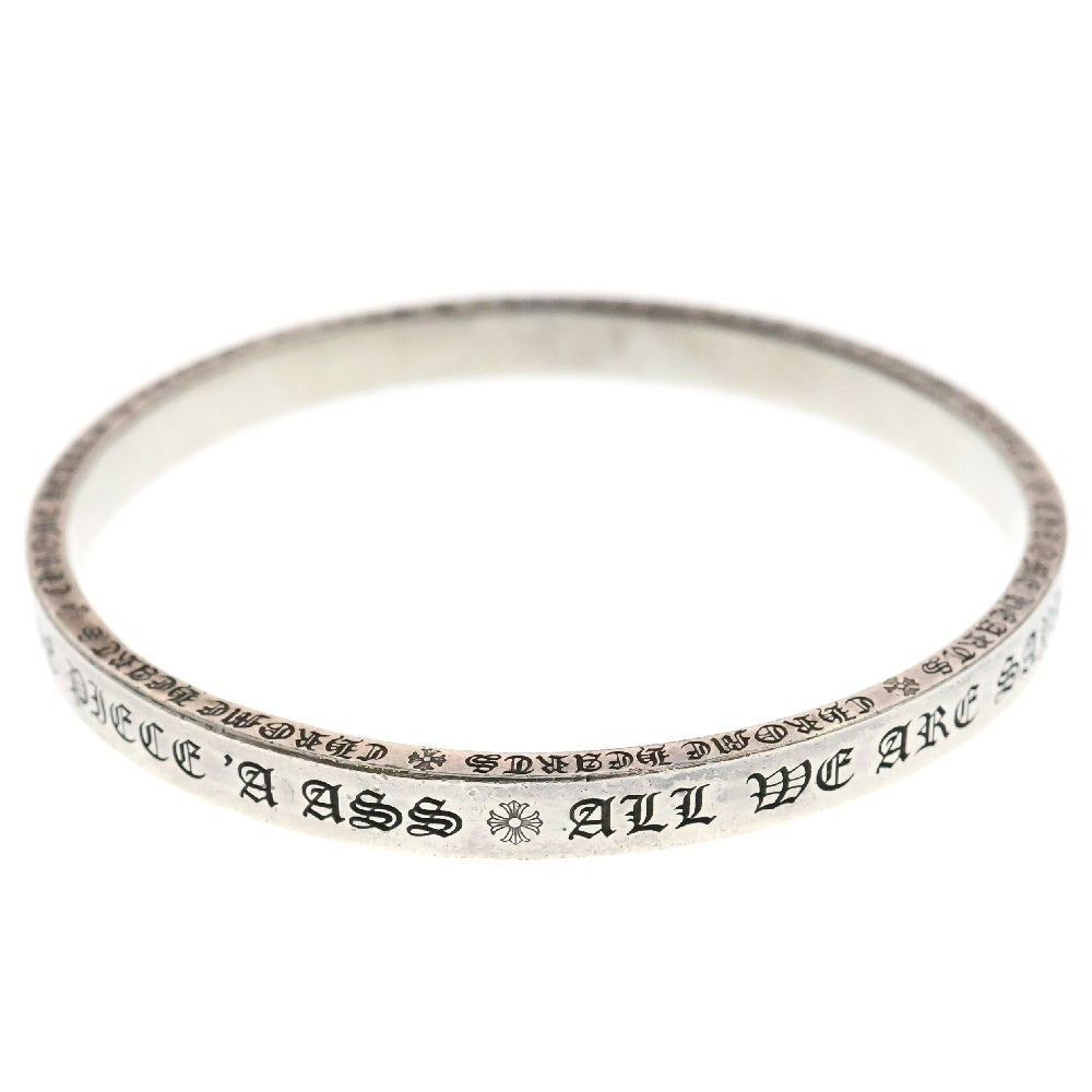 CHROME HEARTS(クロムハーツ) 6mm SPACER BANGLE スペーサーバングルブレスレット シルバー