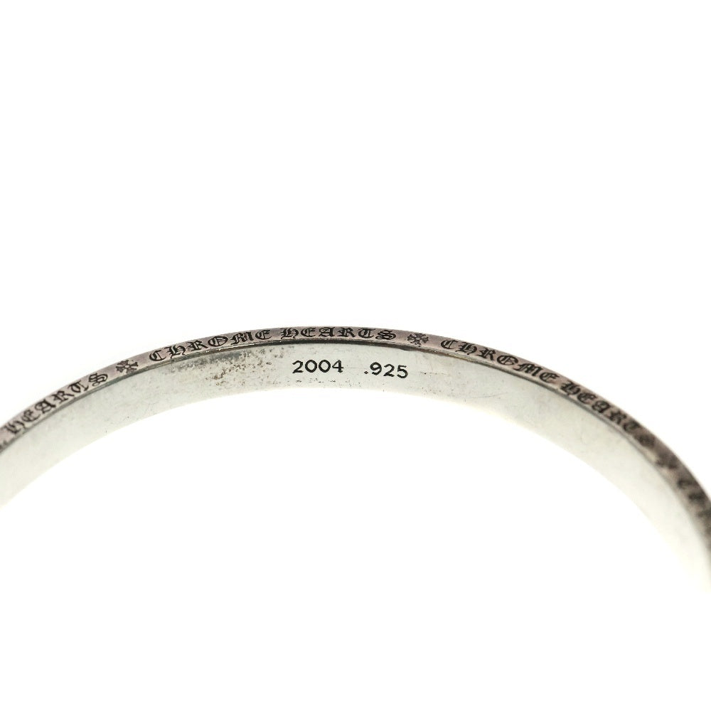 CHROME HEARTS(クロムハーツ) 6mm SPACER BANGLE スペーサーバングルブレスレット シルバー
