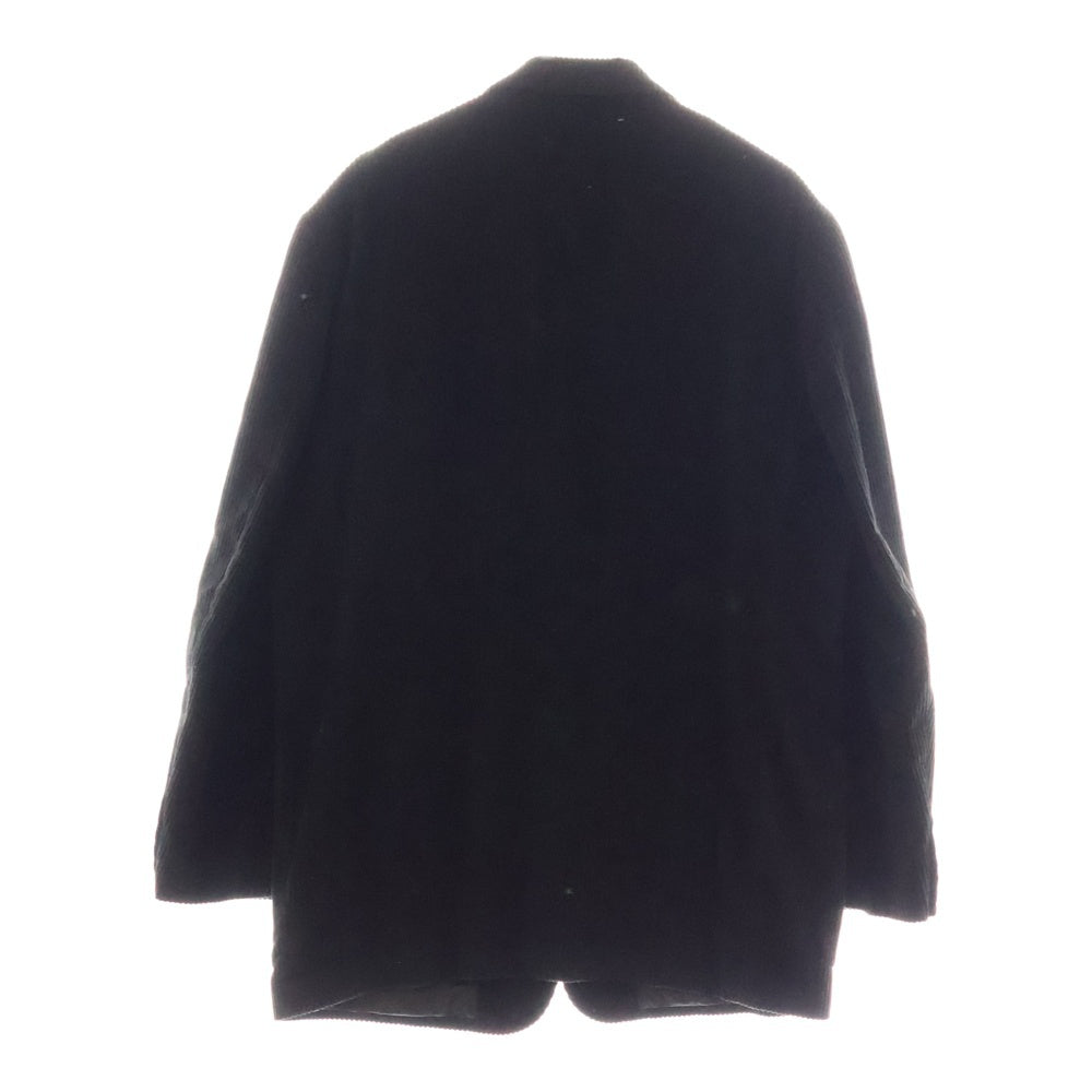 Christian Dior MONSIEUR(クリスチャンディオールムッシュ) 3B コーデュロイ テーラードジャケット ブラック BSS-1401-51