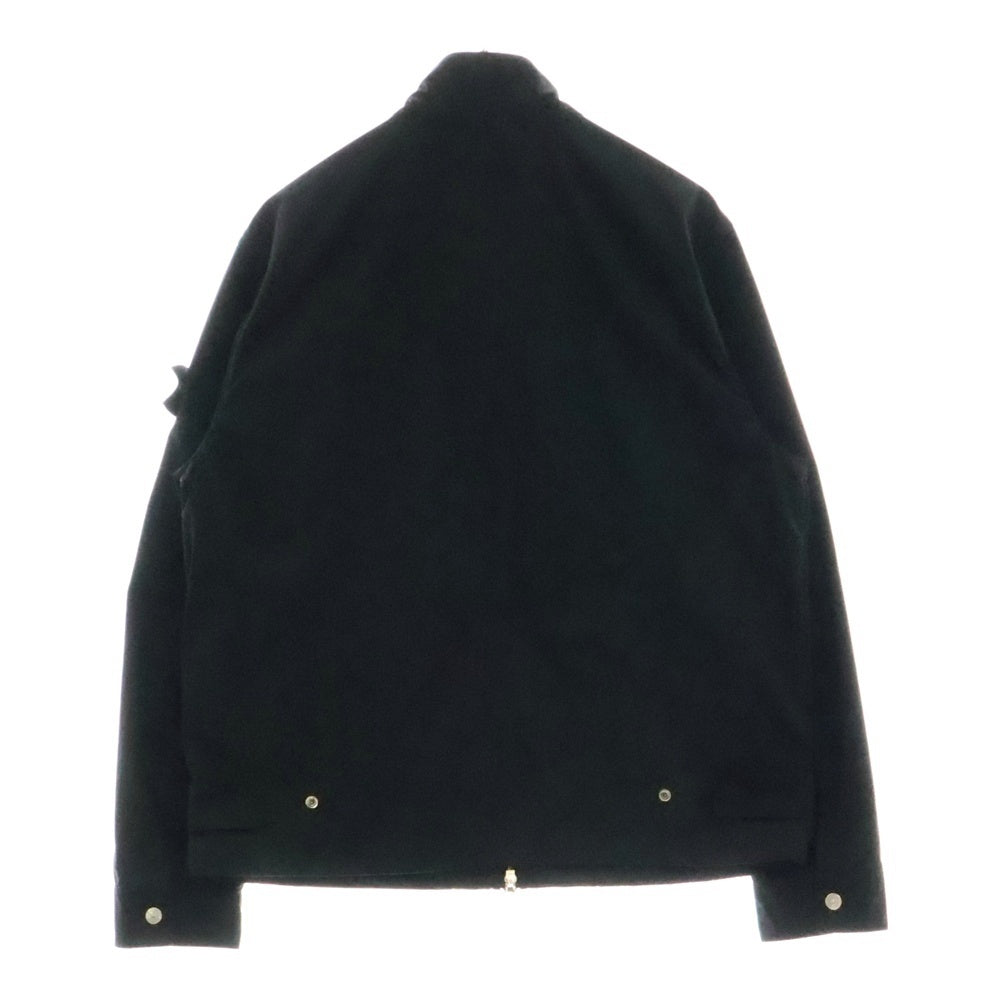 STONE ISLAND(ストーンアイランド) MICRO TWILL Blouson Jacket K1S154100094S0026 ロゴ パッチ ブルゾン ジップジャケット ブラック