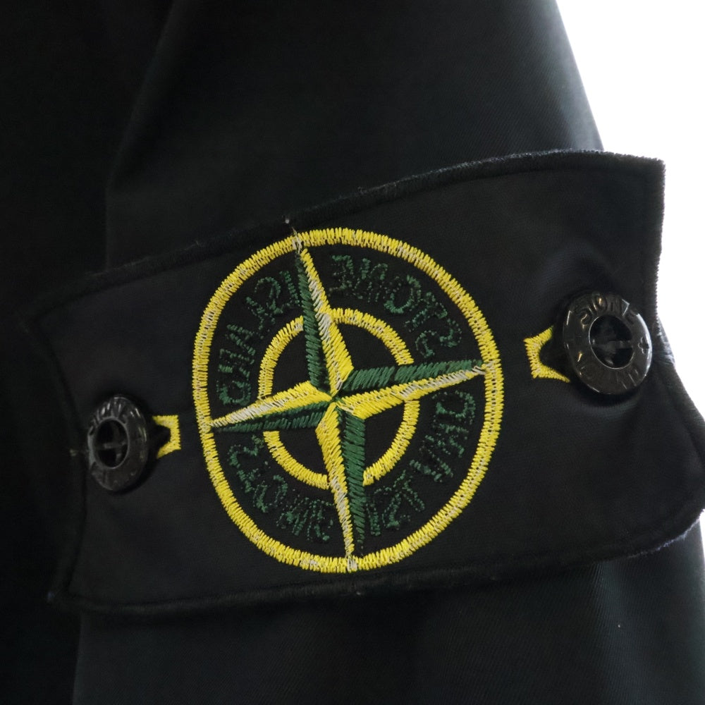 STONE ISLAND(ストーンアイランド) MICRO TWILL Blouson Jacket K1S154100094S0026 ロゴ パッチ ブルゾン ジップジャケット ブラック