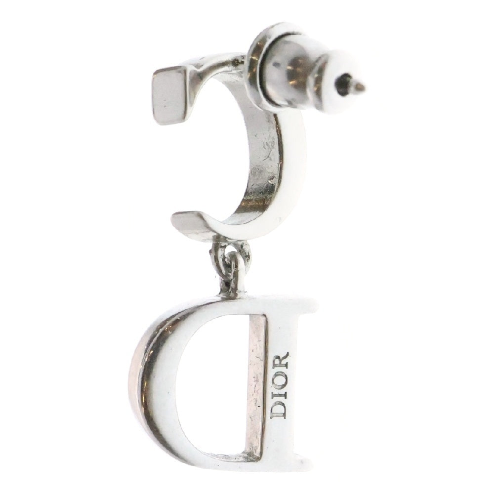 DIOR(ディオール) CDロゴ ドロップピアス 片耳 シルバー