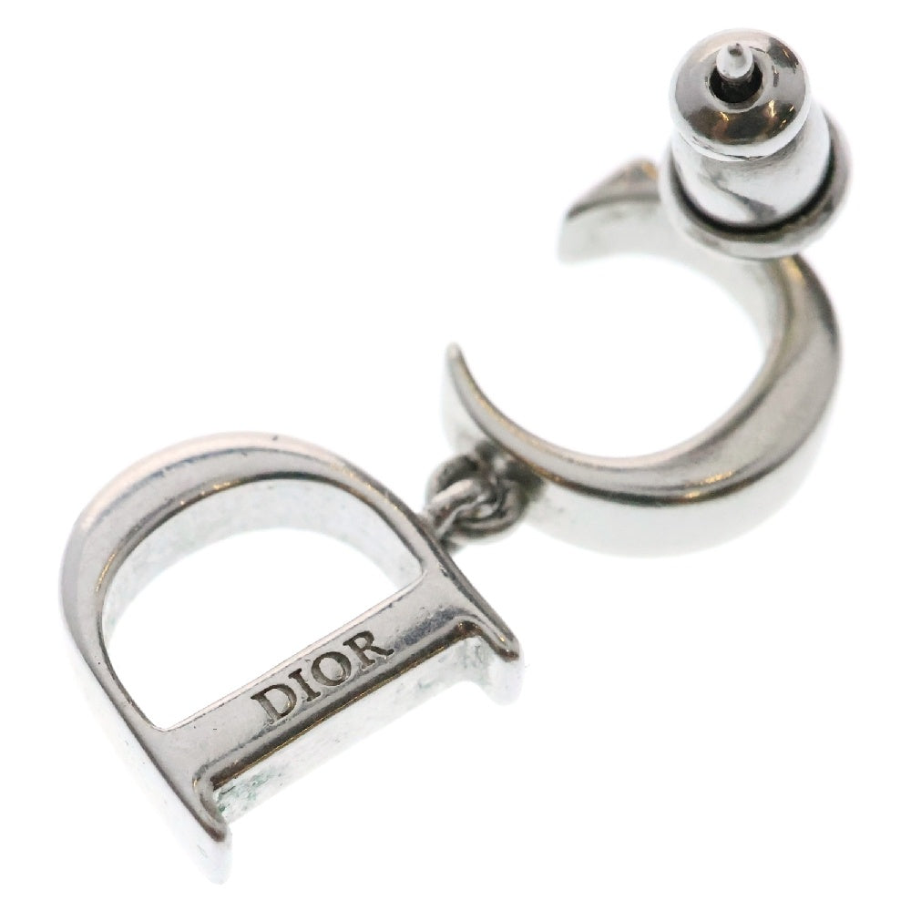 DIOR(ディオール) CDロゴ ドロップピアス 片耳 シルバー