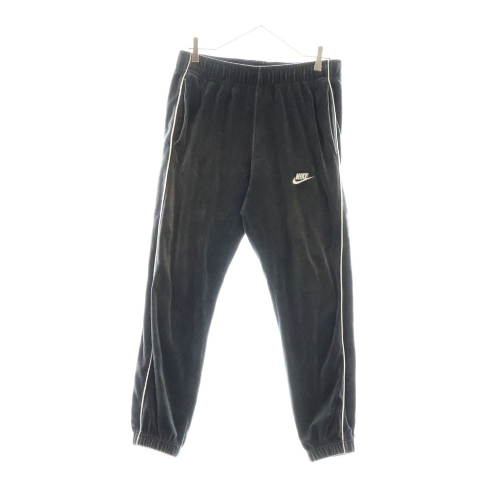 NIKE(ナイキ) AS M NK CLUB VELOUR PANT FB8235-010 ロゴ ベロア トラックパンツ グレー