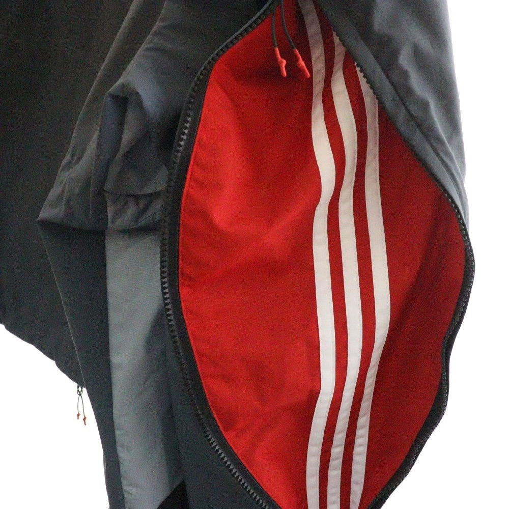 adidas(アディダス) オーディナリーピープル ユーティリティ フード付き ジップジャケット ブラック JN5825