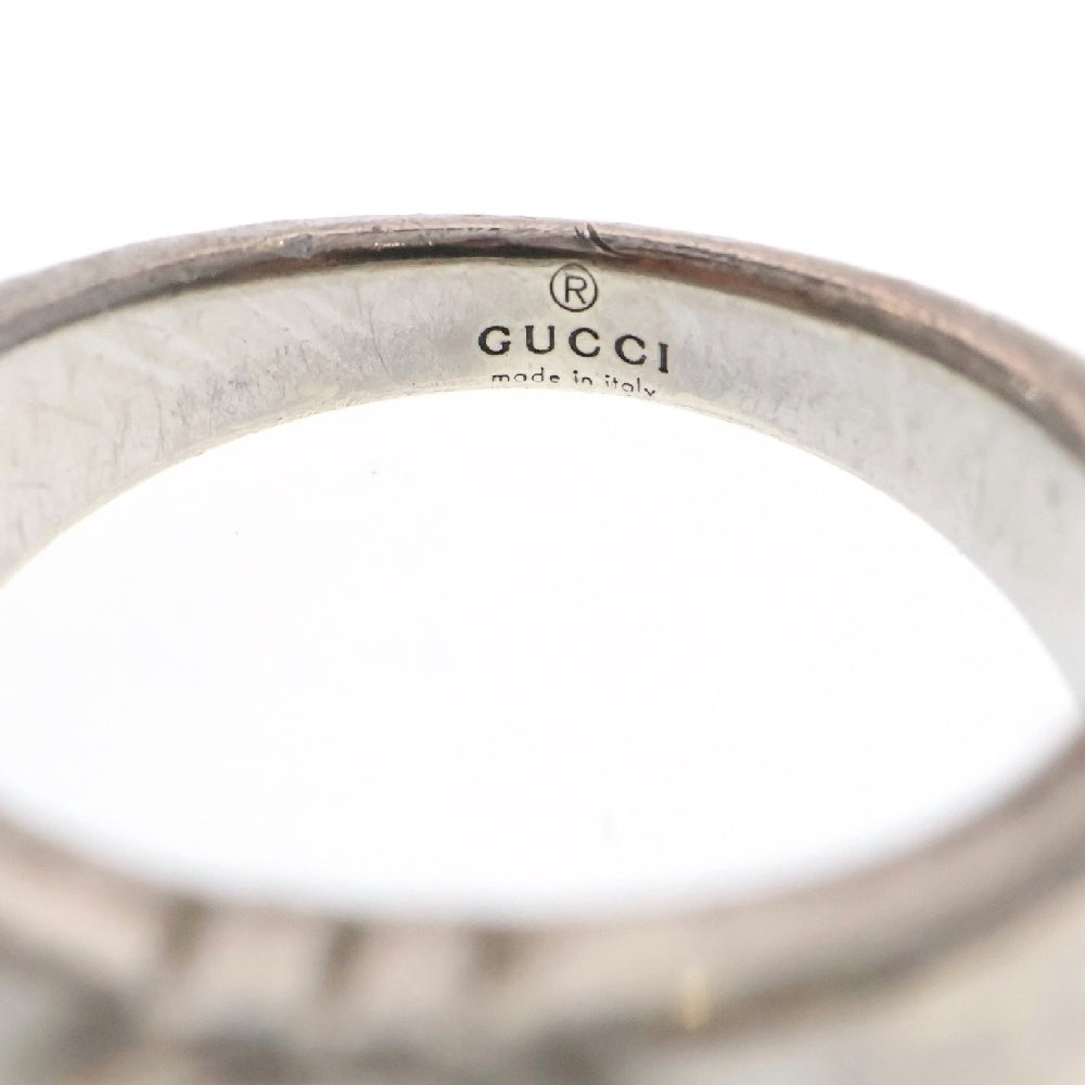 GUCCI(グッチ) インターロッキングG リング 指輪 シルバー 235186