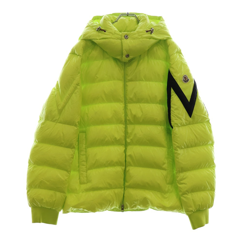 MONCLER(モンクレール) CORYDALE GIUBBOTTO コーリーデール袖ロゴデザインジップアップダウンジャケット グリーン H20911A00101 68950